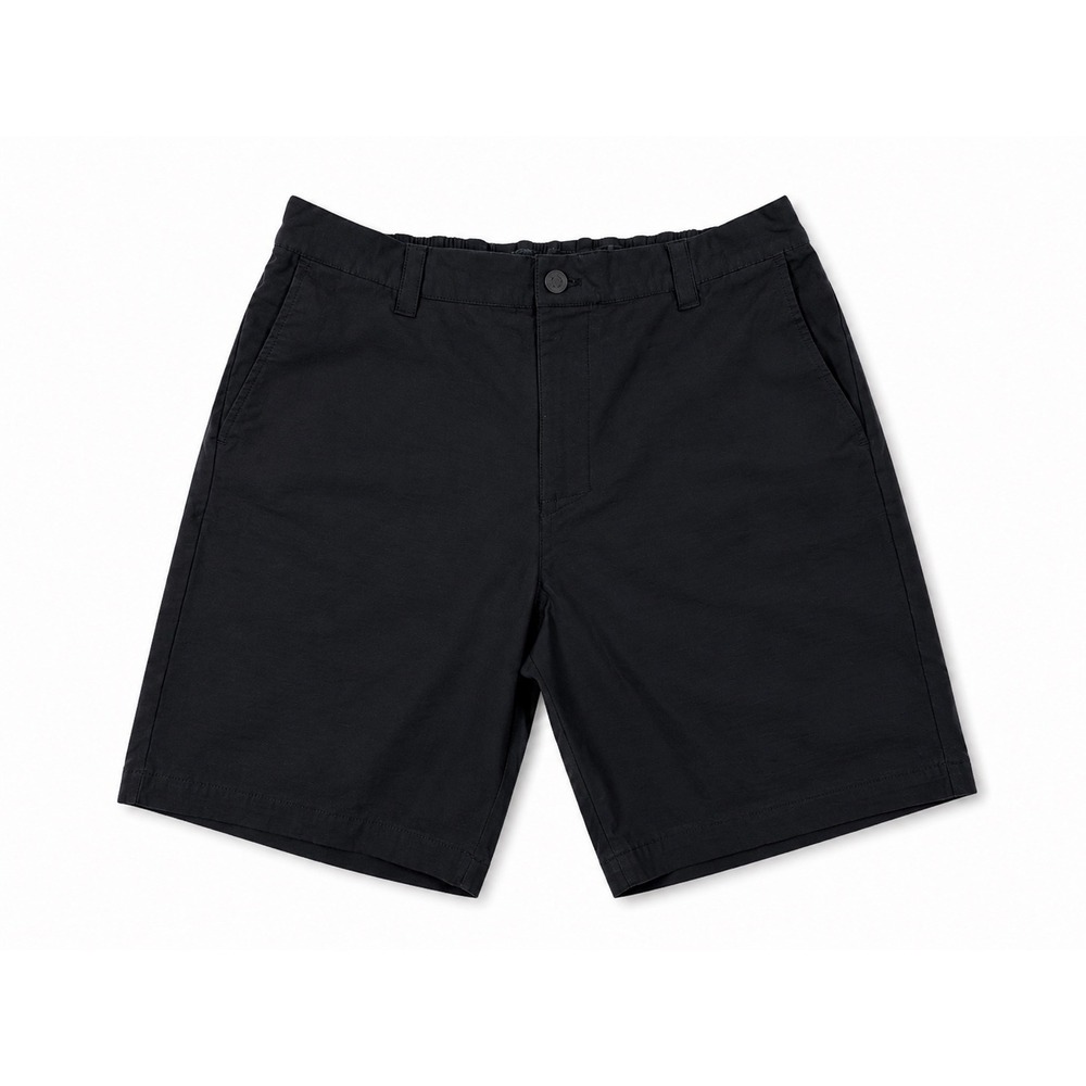 Banana Republic Mens Black Performance Stretch Shorts Size 36 Elastic Waist